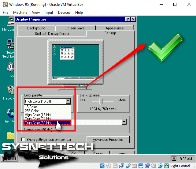 Run Windows 95 On Virtualbox
